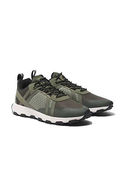 Timberland Low Lace Up Sneaker Erkek Günlük Ayakkabı TB0A6B3HEQ61 Haki
