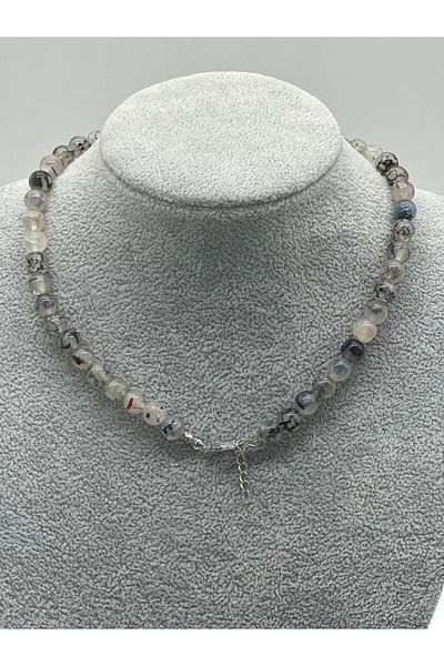 Hobimos Labradorite Natural Stone Necklace