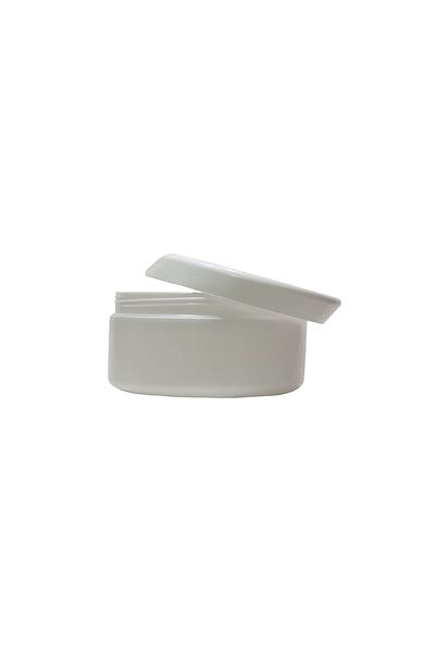 wellLine Cosmetic 10 Pieces 20 Ml Empty Box, Black Empty Cosmetic Box Pomade Plastic Cream Jar