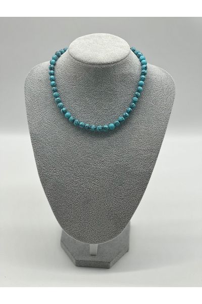 Hobimos Turquoise Natural Stone Necklace