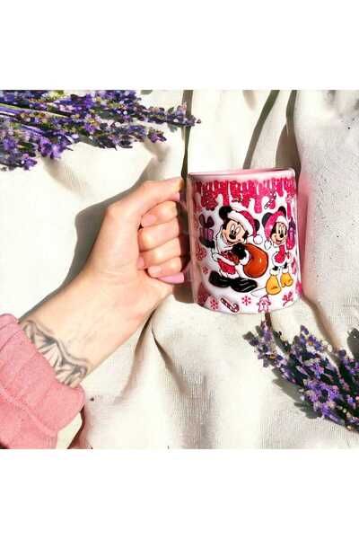 mug shop Mickey ve Minnie Tasarım Kupa-Hediyelik Tasarım Kupa Bardak