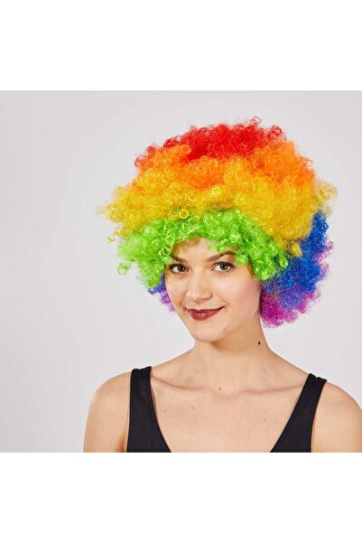 Go İthalat شعر مستعار أفرو مكافئ مجعد ملون