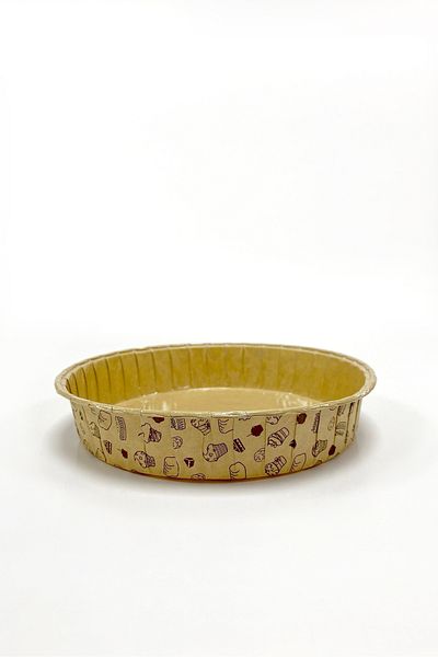 L'Opaline 5 Kraft Patterned Cheesecake Molds