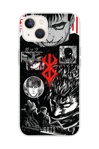 Magic Ring Iphone 13 Uyumlu Berserk Anime Tasarımlı Şeffaf Telefon Kılıfı