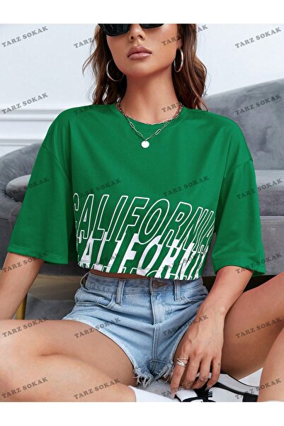 Adrift Καλλιέργεια ΚΩΔΙΚΟΣ- 232913   Letter Graphic Off-Shoulder Κοντό