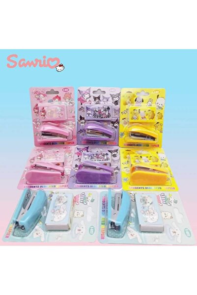 TAROS KIRTASİYE SANRIO kawai kuromi hello kıtty cinnamaroll zımba seti