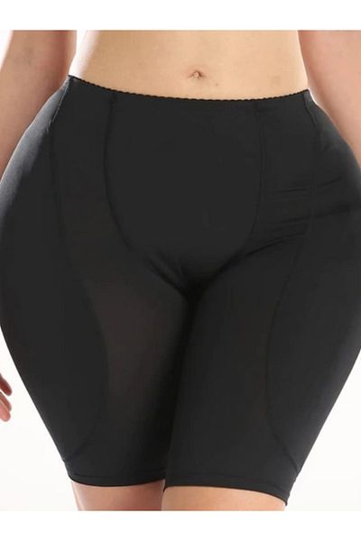 FİT1BEDEN Fit Size Black Push-Up Corset - Plumping Hip Dips Basen Butt with Removable Silicone Pad