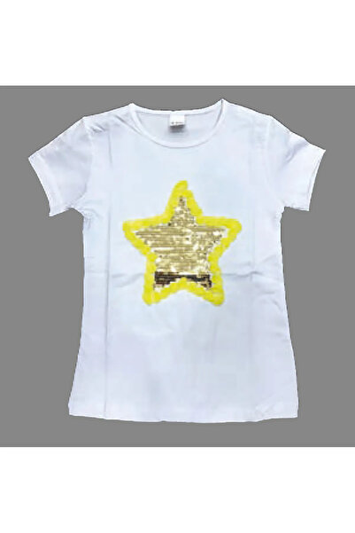 Nacar KIZ ÇOCUK TSHİRT DESENLİ BADİ 23 NİSAN