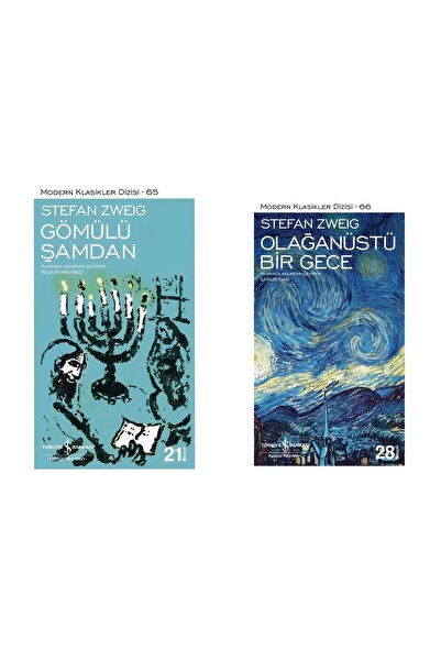 TÜRKİYE İŞ BANKASI KÜLTÜR YAYINLARI Stefan Zweig - Gömülü Şamdan - Olağanüstü...