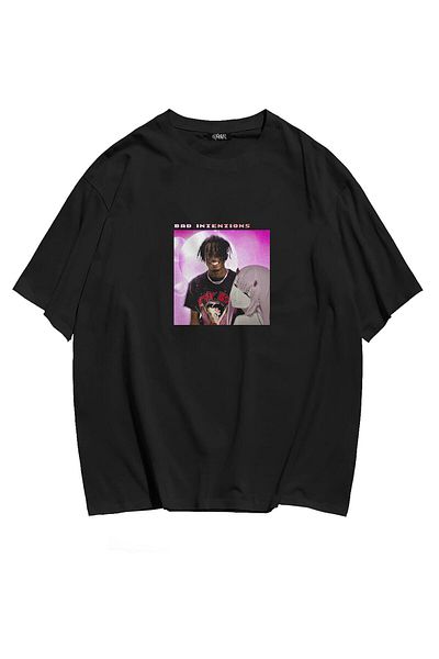 Grove Fashion Tricou unisex oversize Playboi Carti Bad Intentions