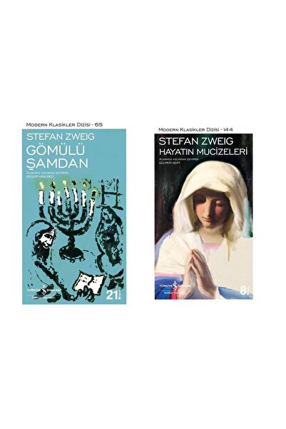 TÜRKİYE İŞ BANKASI KÜLTÜR YAYINLARI Stefan Zweig - Gömülü Şamdan - Hayatın Mu...