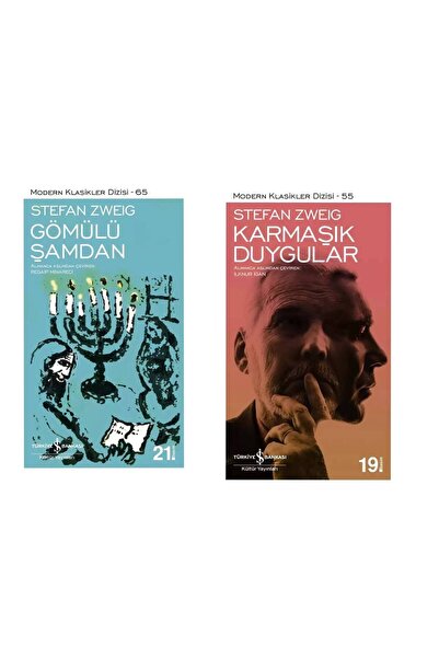 TÜRKİYE İŞ BANKASI KÜLTÜR YAYINLARI Stefan Zweig - Gömülü Şamdan - Karmaşık D...