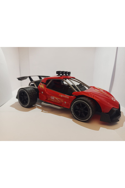 TilaToys Uzaktan Kumandalı KIRMIZI Şarjlı 22cm HIZ isteyenlere yarış arabası