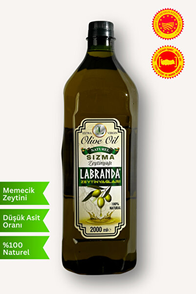 Labranda Zeytinyağı Labranda Natürel Sızma Zeytinyağı - Extra Virgin - 2 lt