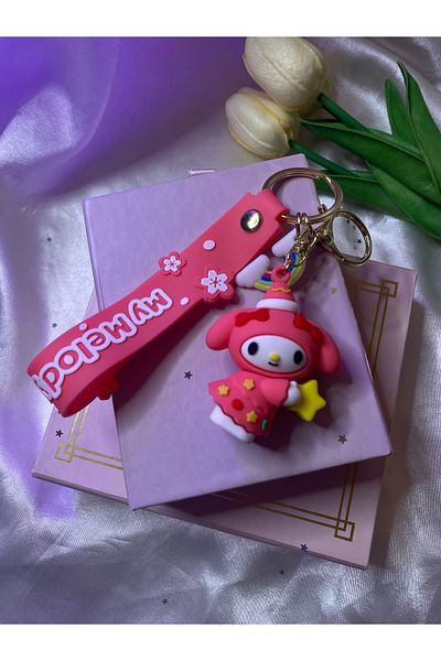 SANRIO Sanrio Character Keychain Melody, 1 Pc