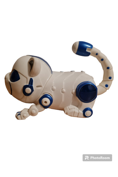 GEPHETTO USTA 360 derece dönebilen sesli,ışıklı,hareketli robot kedi