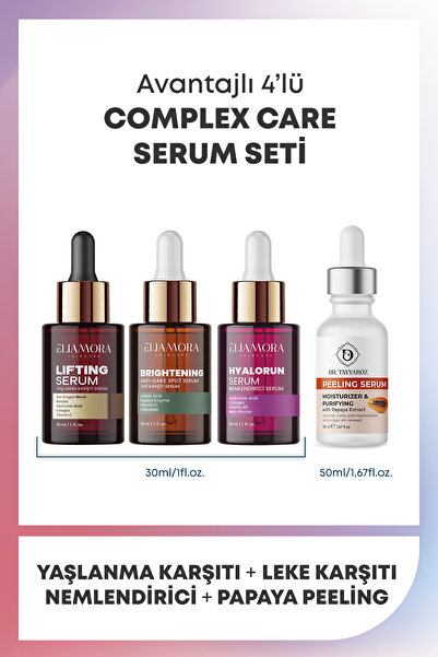 eliamora Cilt Bakım Serumu Seti