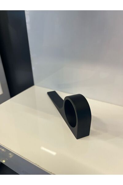 Emaks Uludağ Metal Handle 32mm Matte Black Cabinet Door Modern Drawer Tv Unit Console Bedside Table Furniture Handle