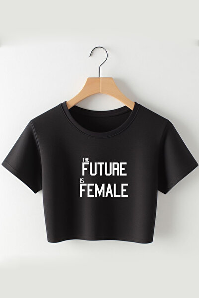 Vordevia Budućnost je ženska Štampano Skraćeni kroj majica