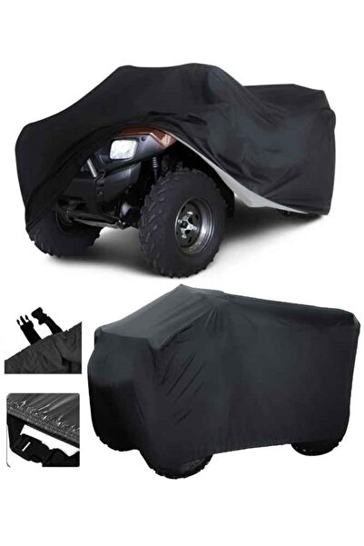 Autorez محرك لوكس كينج KR 500 REGOR ATV - مشمع أسود مقاوم للماء