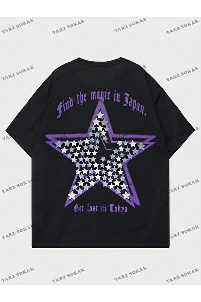 Tarzsokak Tricou pentru bărbați KOD Trend Street Life cu imprimeu slogan și s...