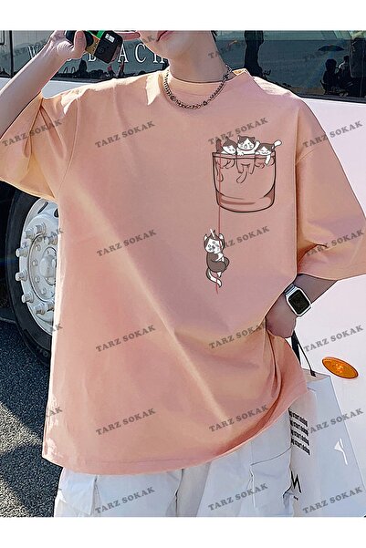 Tarzsokak Tricou KOD Trend Hypemode pentru bărbați, cu croială lejeră, cu gra...