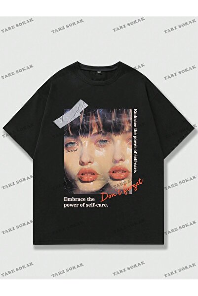 Tarzsokak Tricou cu mânecă scurtă în stil stradal KOD Trend Street Life pentr...