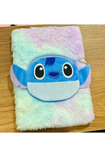 Meyra Accessories 1 bucă caiet drăguț cu portofel Kuromi Stitch, caiet de plu...