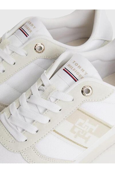 Tommy Hilfiger Tommy Hilfiger White Trainers Womens Shoes
