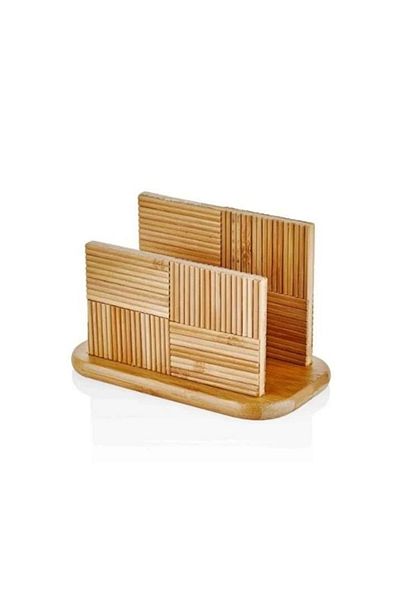 The Mia Natura Bamboo Napkin Holder 18x10 cm NTR0019