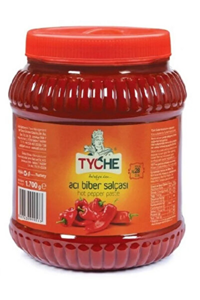 Tyche Antakya'dan Acı Biber Salçası 1900 G Pet Kavanoz