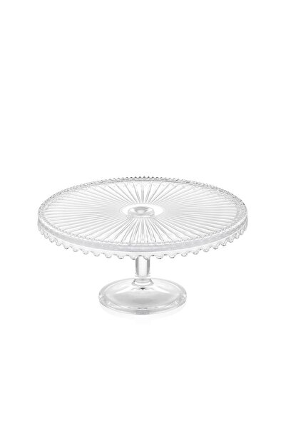 The Mia Cam Yuvarlak Sunum Tabağı 28 x12 Cm