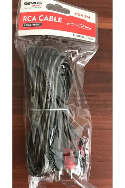 -GENİUS 5 METRE RCA AMFİ KABLOSU