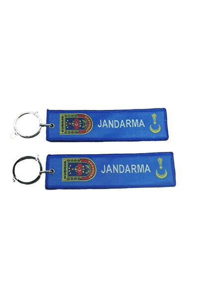 Seyhan Askeri Malzeme Jandarma Nano Örme Anahtarlık - Kumaş Anahtarlık