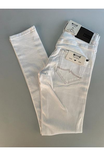 Mustang JEANS,WHITE DENIM,SLIM FIT PANT