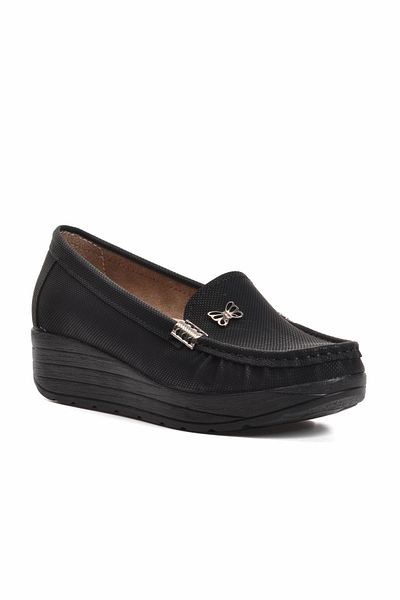 AYAKMOD 526 Pantofi ocazional pentru femei negre