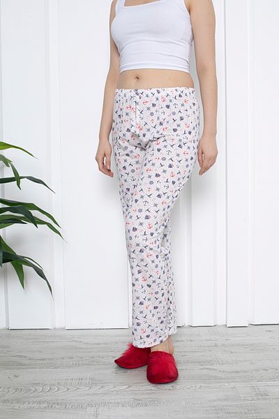 DONEX Printed Women's Pajama Bottom - Cotton, Thin Breathable, Ribbon Waist Detail