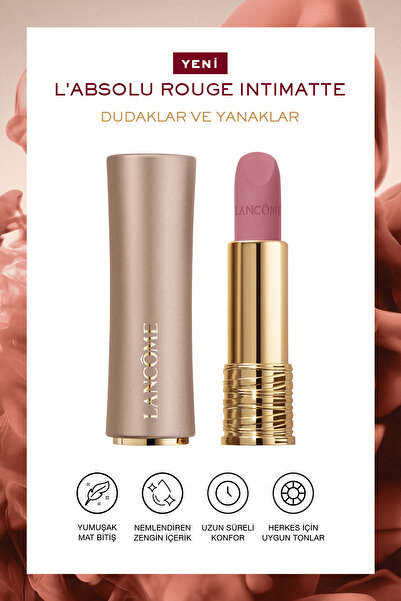 Lancome L'Absolu Rouge Intimatte Ultra Mat Ruj 320 - Hush Hush 3614274131994