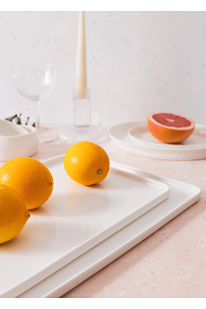 The Mia Cotta Limoges Servis Tabağı 33x23 cm