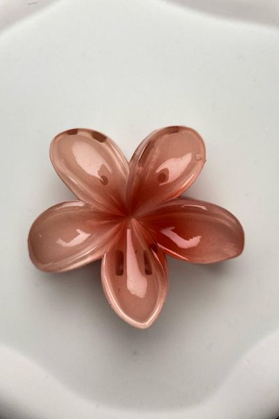 Jaida Moda Лотос с цвят на нар - голяма катарама
