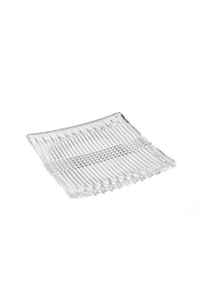 Mikasa Moor Square 6-Piece Glass Plate 17x17x2cm