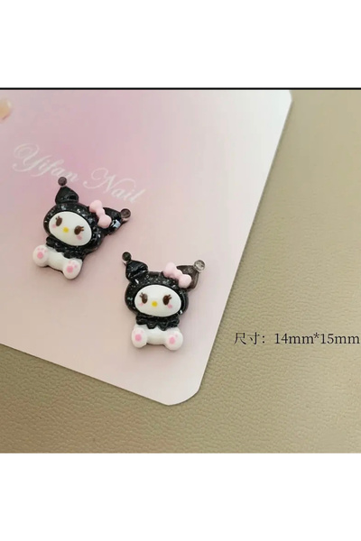 Açıkmeşe Ev Yaşam Ürünleri كورومي 1 زوج من الأقراط