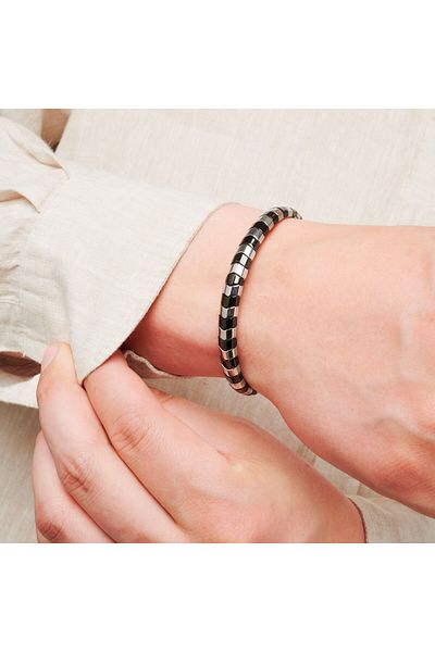 Energetix Zigzag Design Flexible Magnetic Bracelet