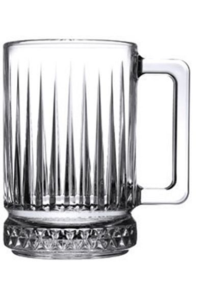 Paşabahçe Elysia 2-Piece Glass Latte Mug 310cc