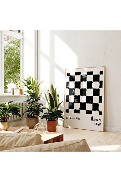 KAKTÜS DİZAYN Çerçevesiz Poster Duvar Tablosu Poster Modern Tablo Dekoratif Ç...