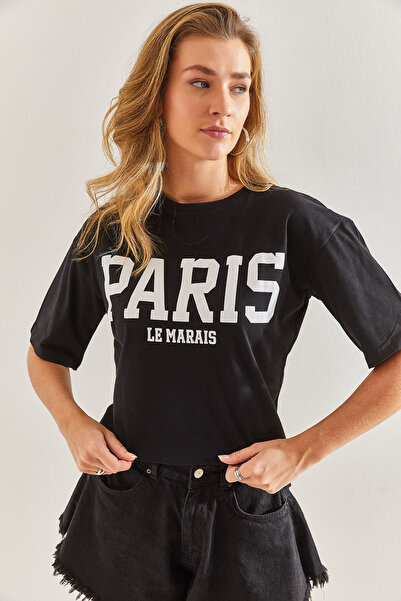 Bianco Lucci Dámské tričko Paris s potiskem60171022