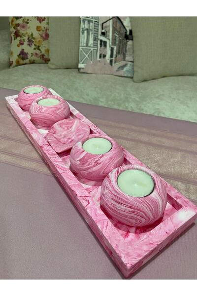 MorVilla Ev Dekorasyon,dekoratif Mumluk,hediyelik Eşya,tealight Mumluk(MUMLAR...