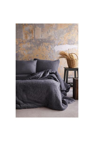 Apricitas HOME Basic Softly Διπλό Πάπλωμα / Σετ ύπνου - Anthracite