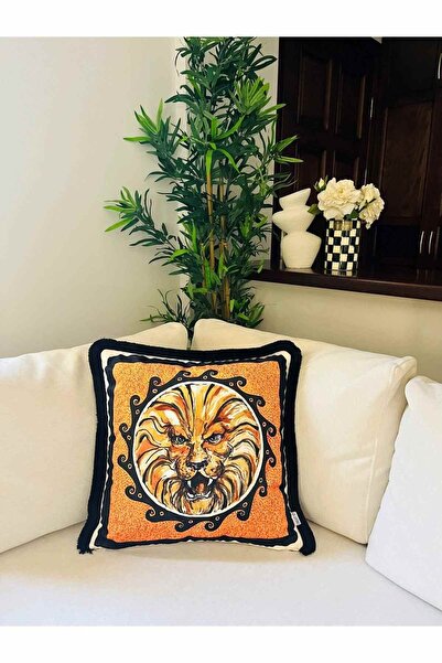 ge living Декоративна наволочка з левовим візерунком - серія Heritage 50x50