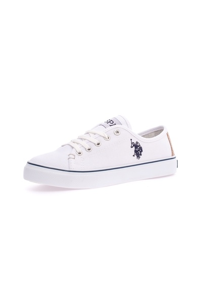 U.S. Polo Assn. يو اس بولو اسنحذاء رياضي نسائي أبيض Toga 1fx